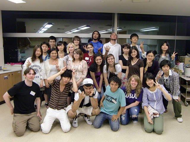 KCP students at Summer 2011 cooking class