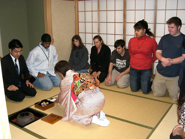 tea ceremony at KCP International