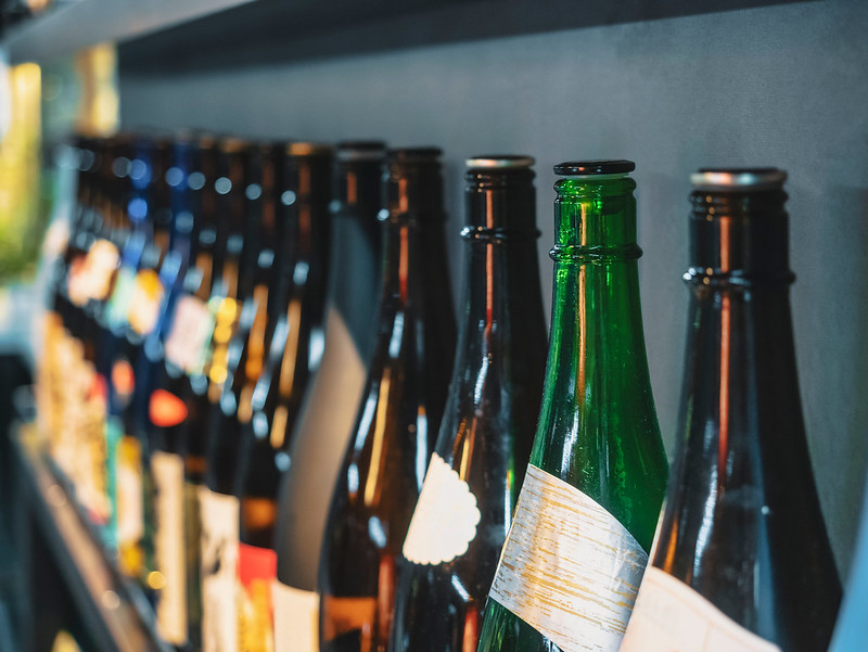 Sake bottles
