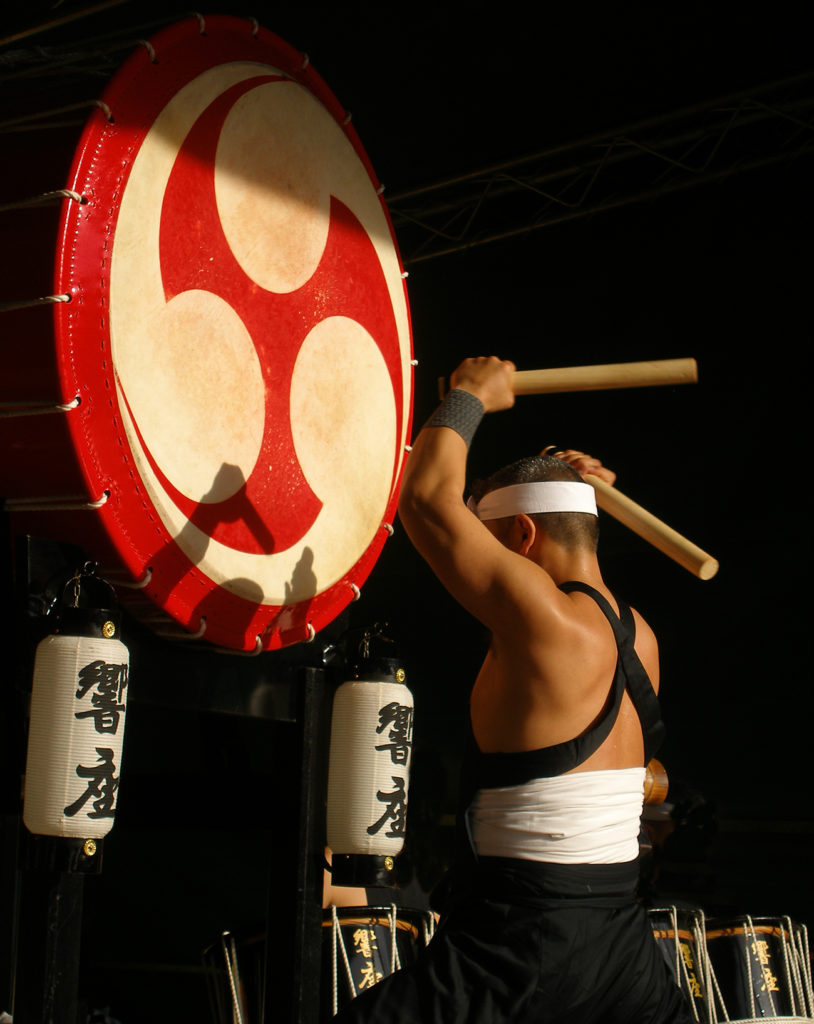 Taiko drummer