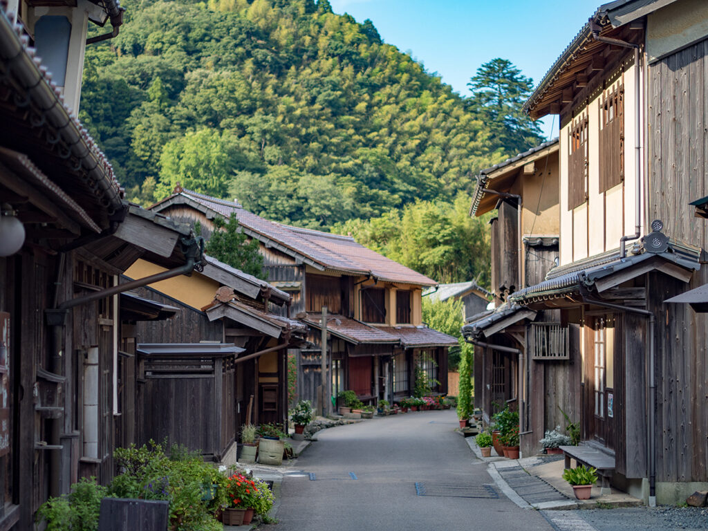 Good old town at Iwami-ginzan, shimane, japan